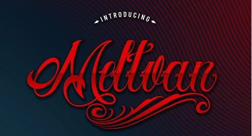 Meltvan - Tattoo Lettering