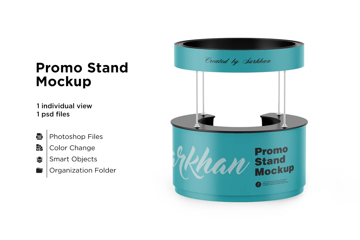 CreativeMarket - Promo Stand Mockup 5670187