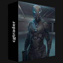 CGTRADER – ROBOT SOLDIER VR AR LOW-POLY 3D MODEL