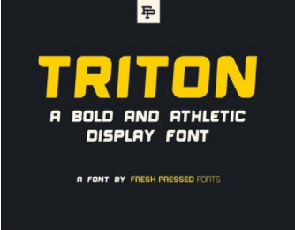 Triton Display Font