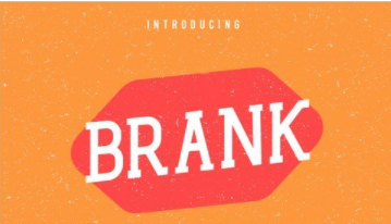 Brank Retro Font