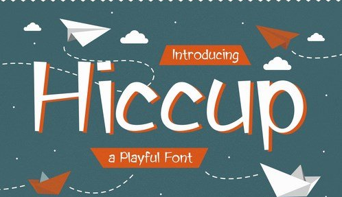 Hiccup – Adorable Playful Font