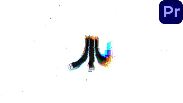Videohive - Fast Pixel Glitch Logo for Premiere Pro - 33649498