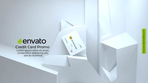 Videohive Creedits Card Mock-Up 33683836