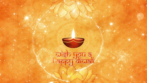 vVideohive Diwali Wishes Intro 29068817
