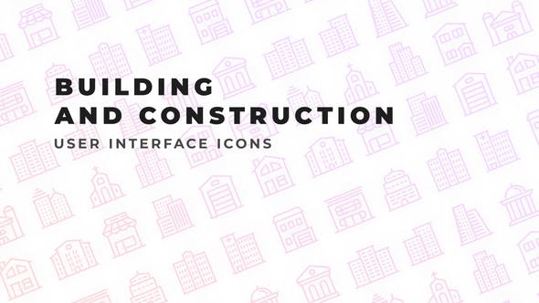 Videohive Building & Construction - User Interface Icons 34274697