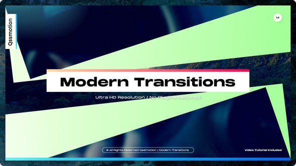 Videohive Modern and Elegant Transitions 34447234