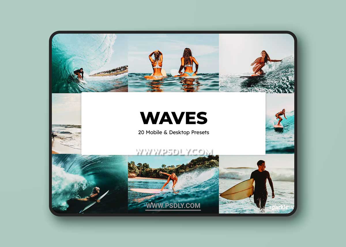 20 Waves Lightroom Presets & LUTs