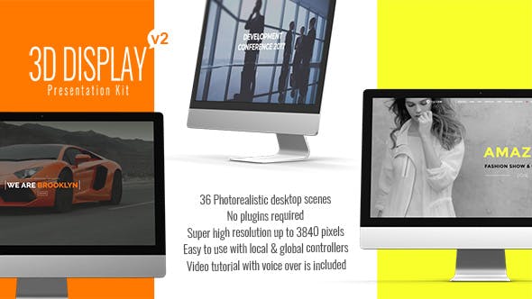 Videohive 3d Display Presentation Kit v2 21224614