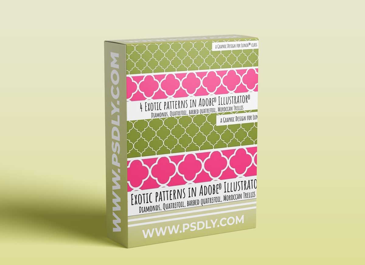 4 Exotic Patterns in Adobe Illustrator - A Graphic Design for Lunch™ Class