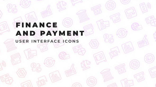 Videohive Finance & Payment - User Interface Icons 34274810