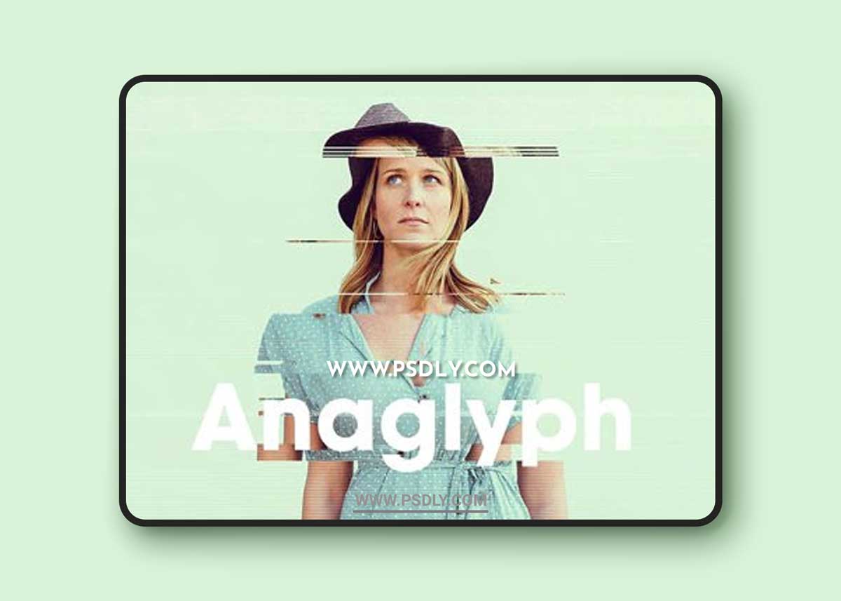 Amazing Glitch / Anaglyph Photo FX Effects