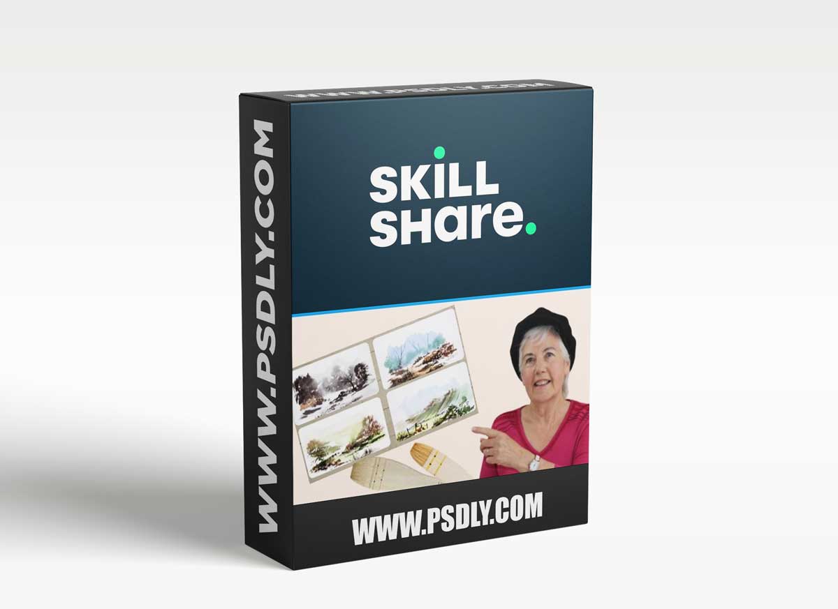 Amazingly Loose Watercolor Paintings. Master the Hake Brush Technique