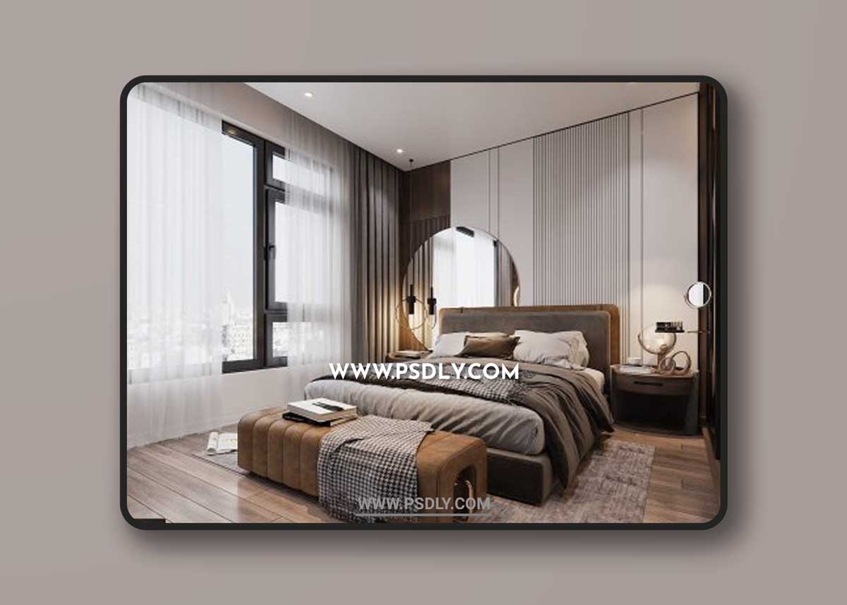 Bedroom Scene by Linh Kts 3D Models