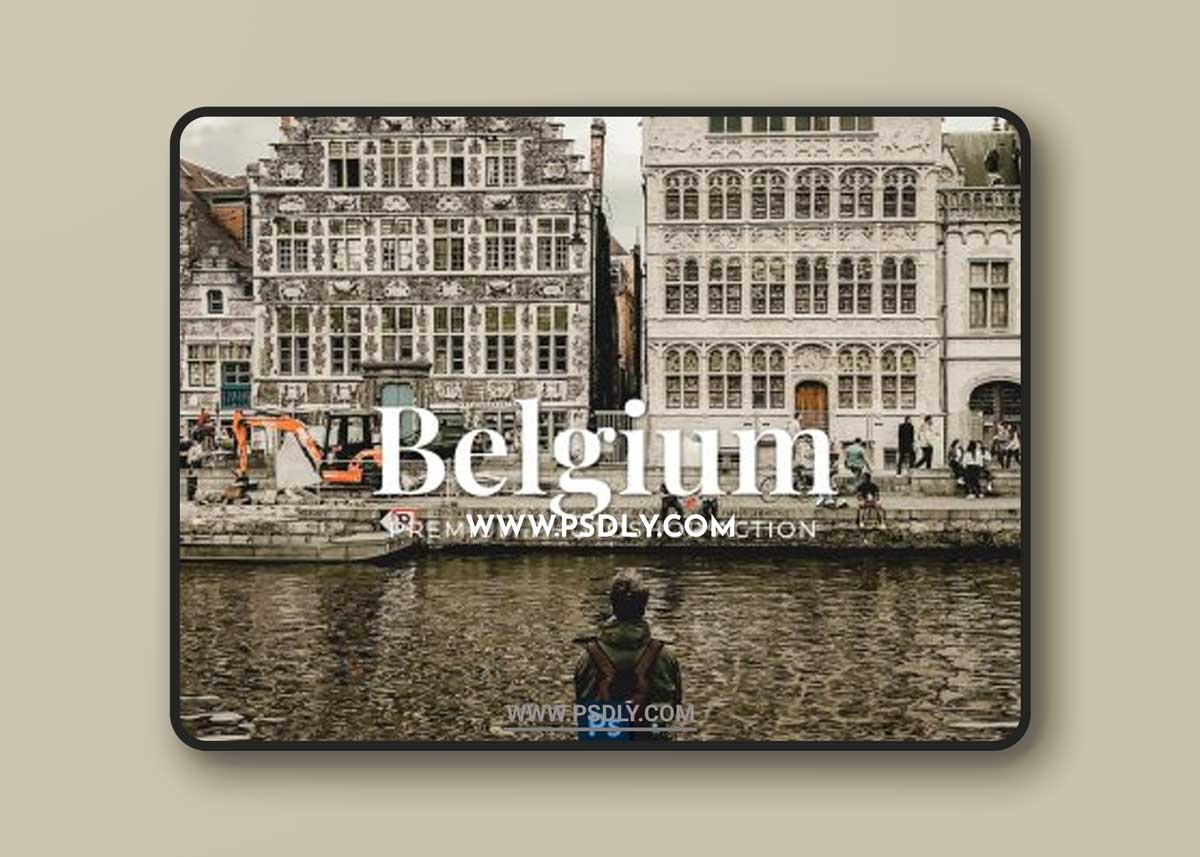 Belgium Photoshop Action