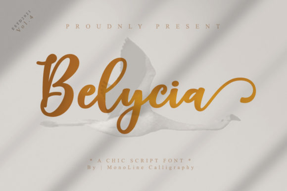 Belycia Script Font