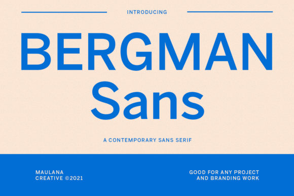 Bergman Font
