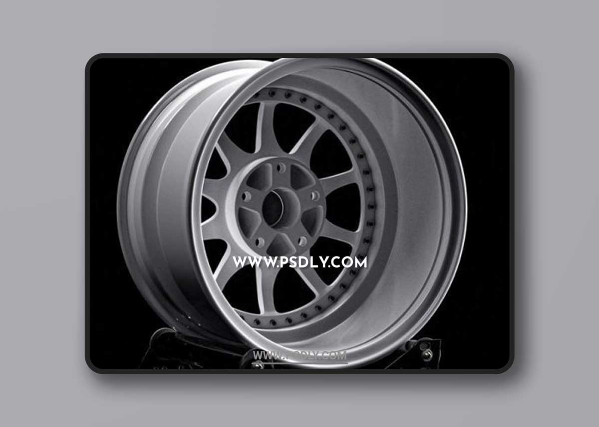 Blitz Type 01 car rim 3D Models