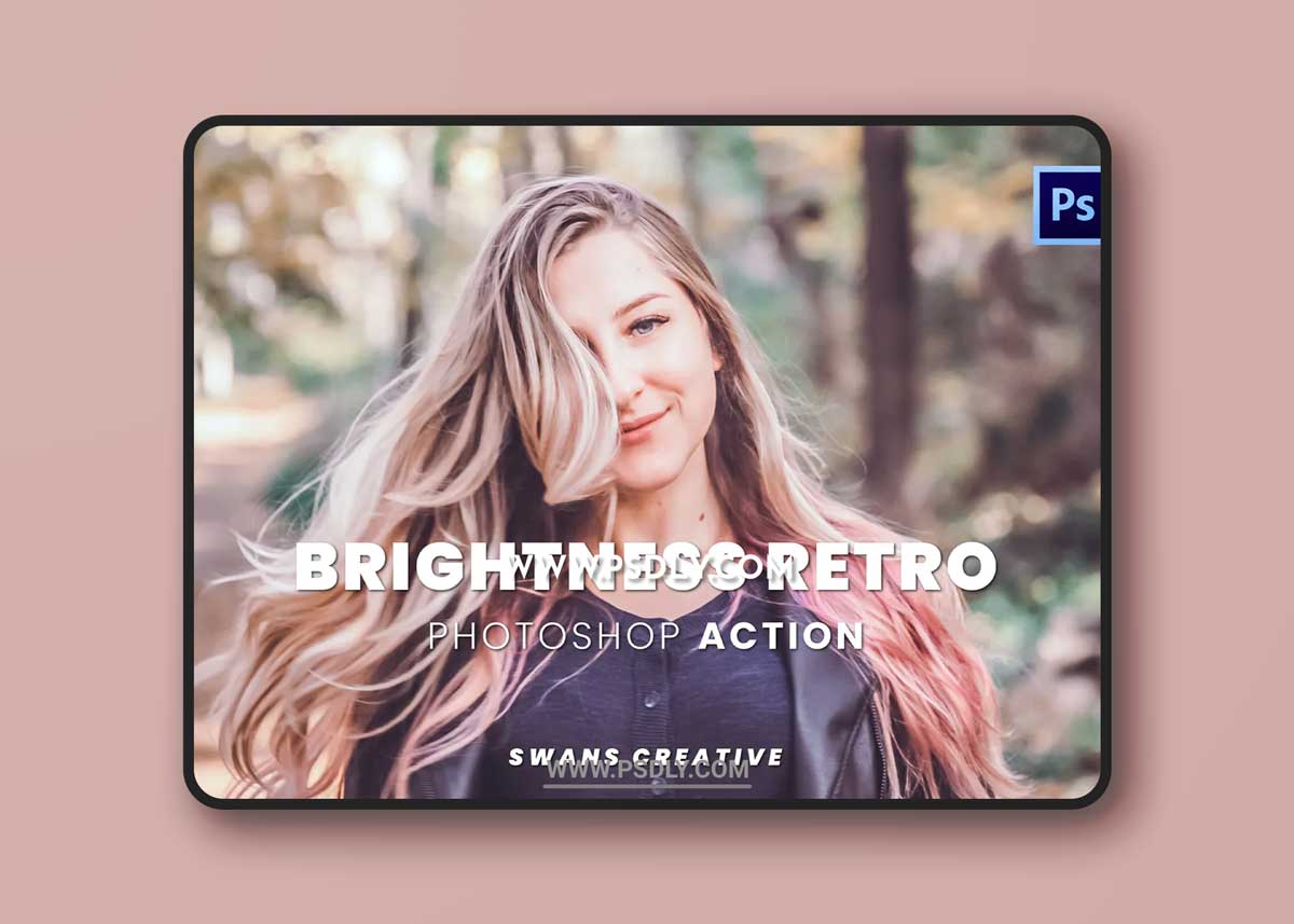 Bright Retro Photoshop Action