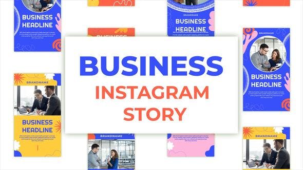 Videohive Business Instagram Stories 34213006