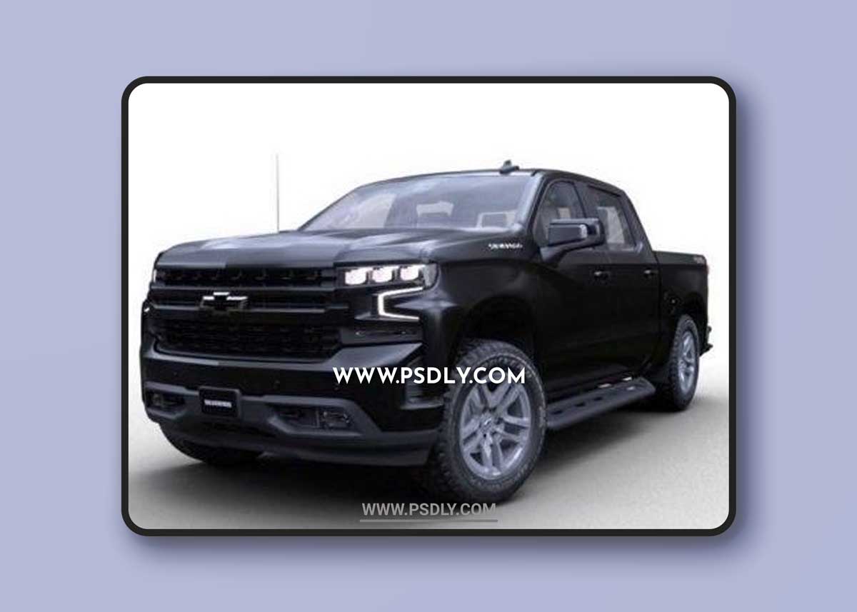 Chevrolet Silverado Crew RST 2019 3D Models
