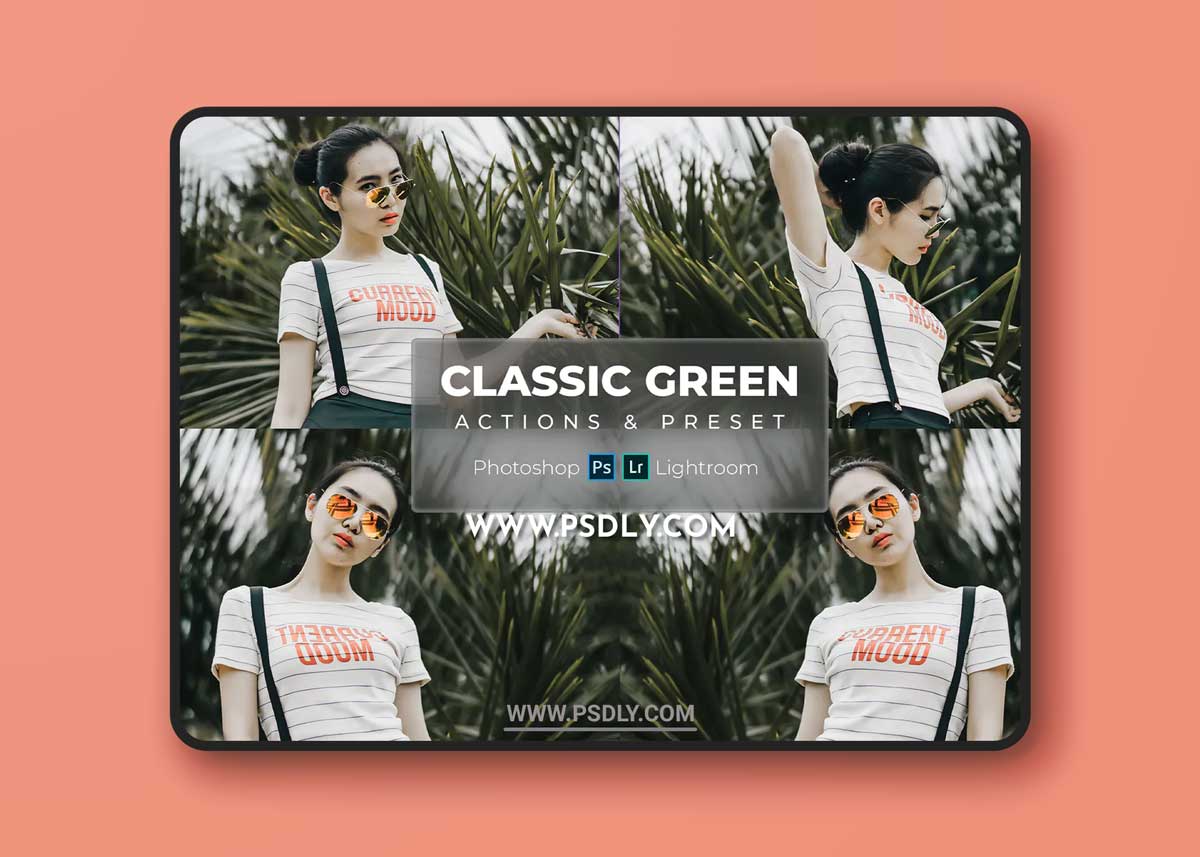 Classic Green - Actions & Lightroom Preset