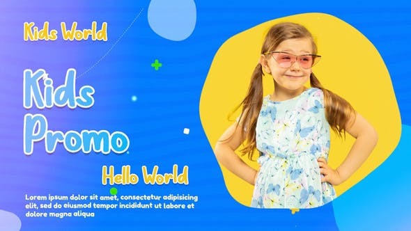 Videohive Happy Kids Promo Slideshow 34117498
