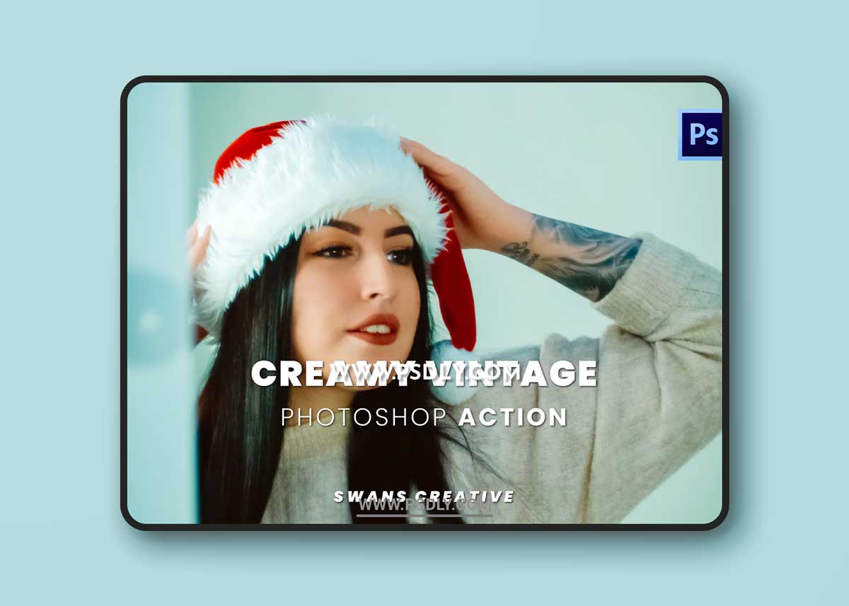 Creamy Vintage Photoshop Action