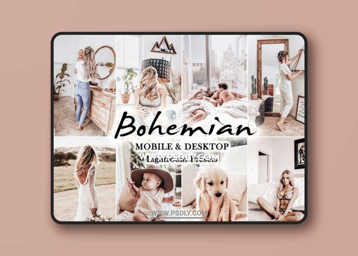 CreativeMarket - 14 BOHEMIAN PRESETS 6470517