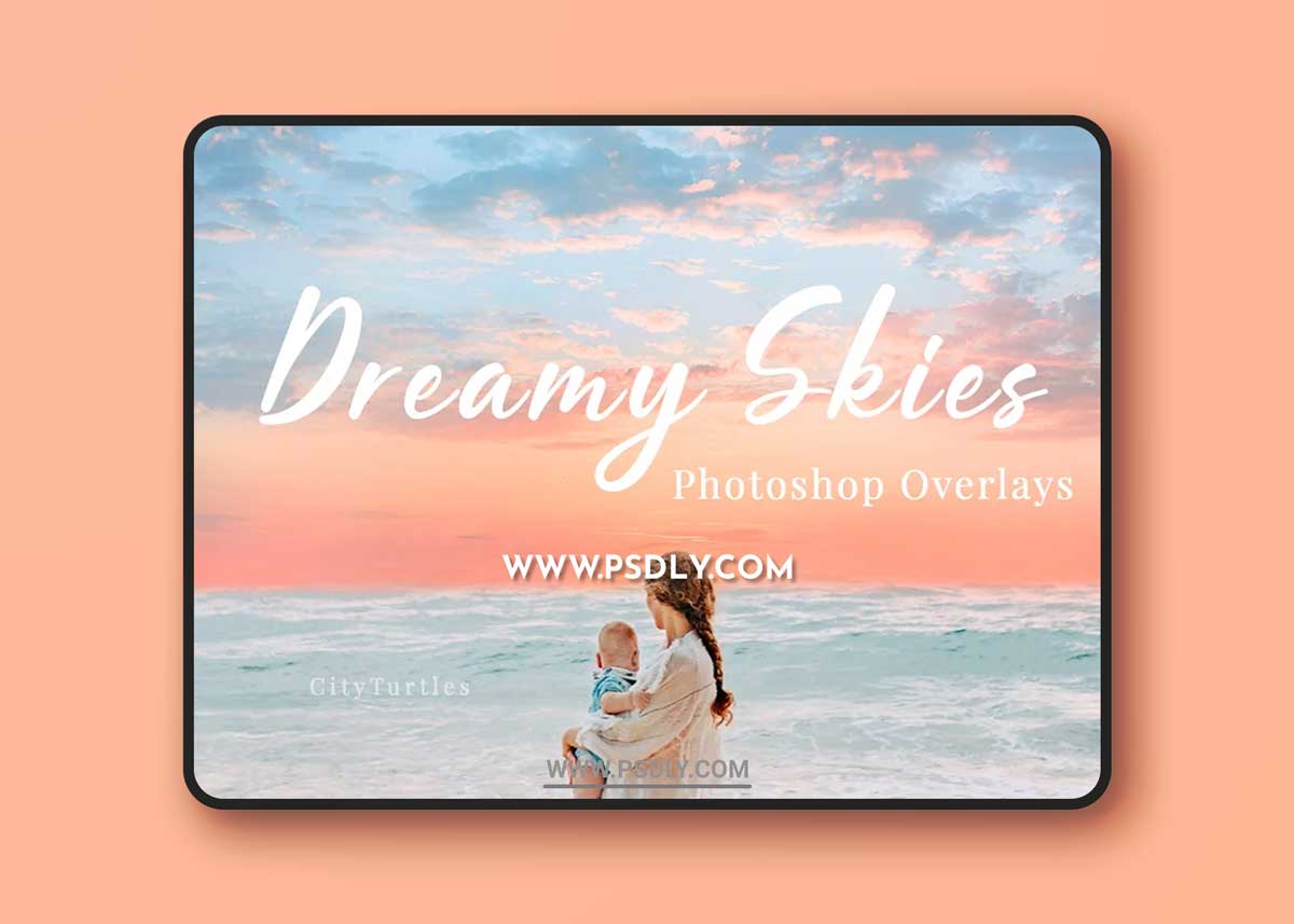 CreativeMarket - 30 Dreamy Pastel Sky Overlays 6252243