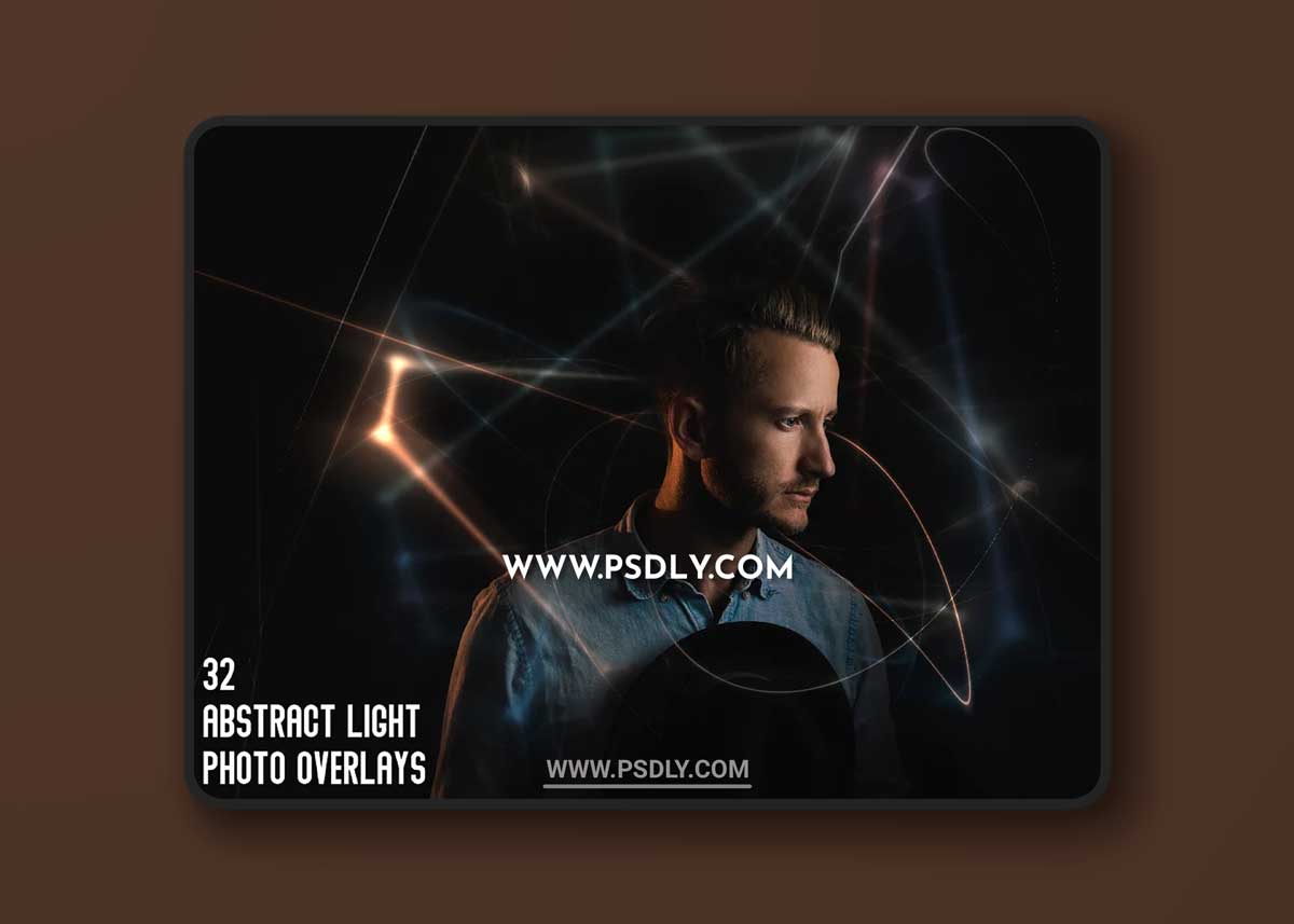 CreativeMarket - 32 Abstract Light Photo Overlays 3498835