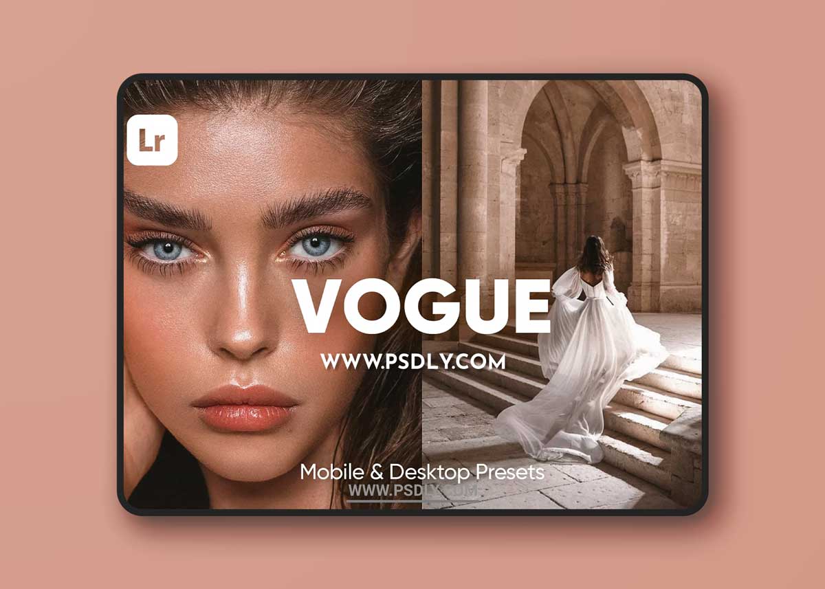 CreativeMarket - 5 VOGUE LIGHTROOM PRESETS 6451834