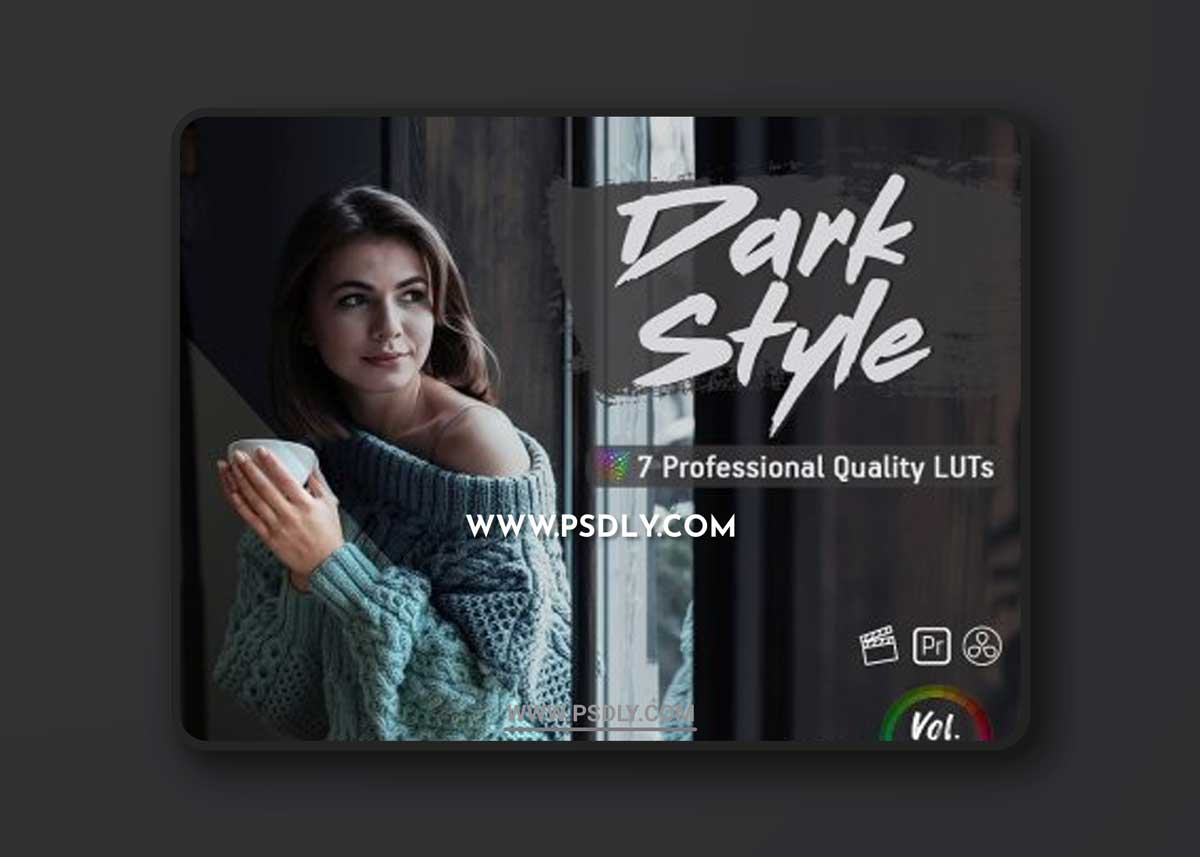 CreativeMarket - Dark LUTs Final Cut, Premiere Pro 6452215