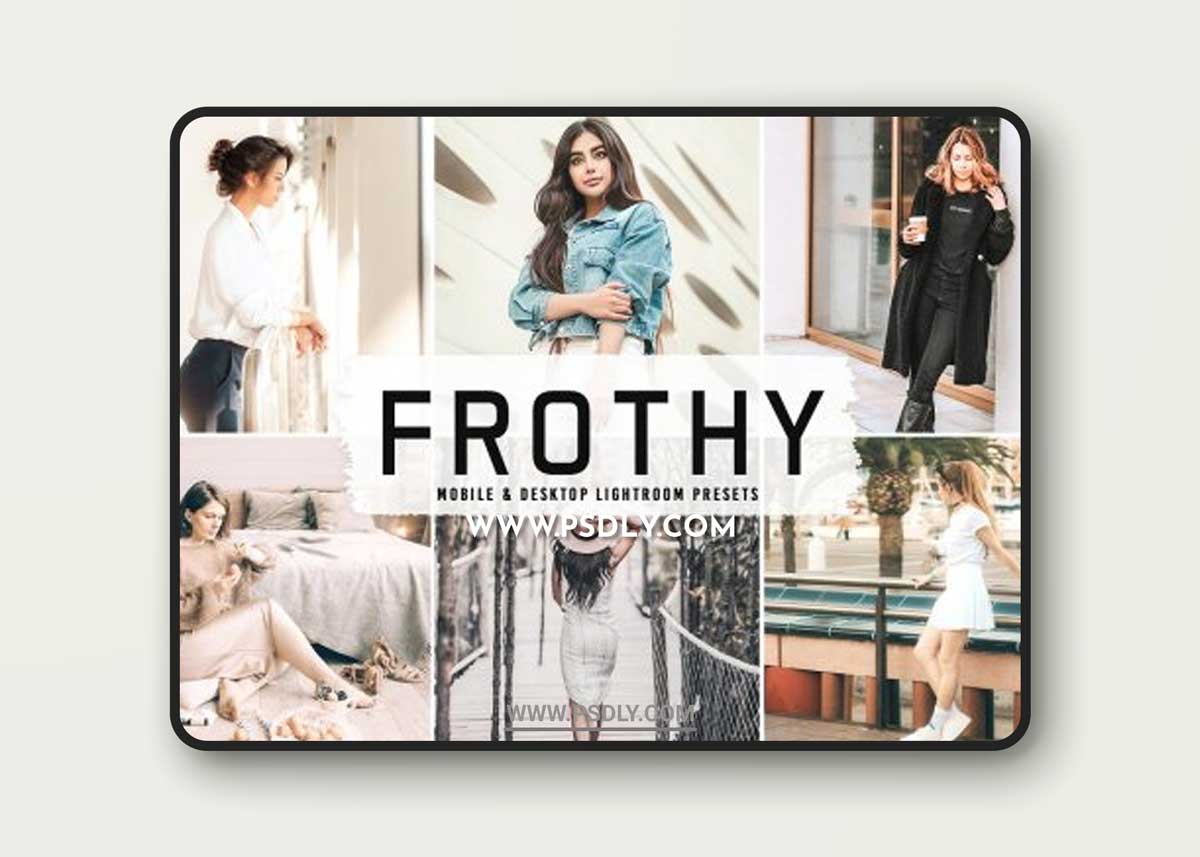 CreativeMarket - Frothy Pro Lightroom Presets 6481514