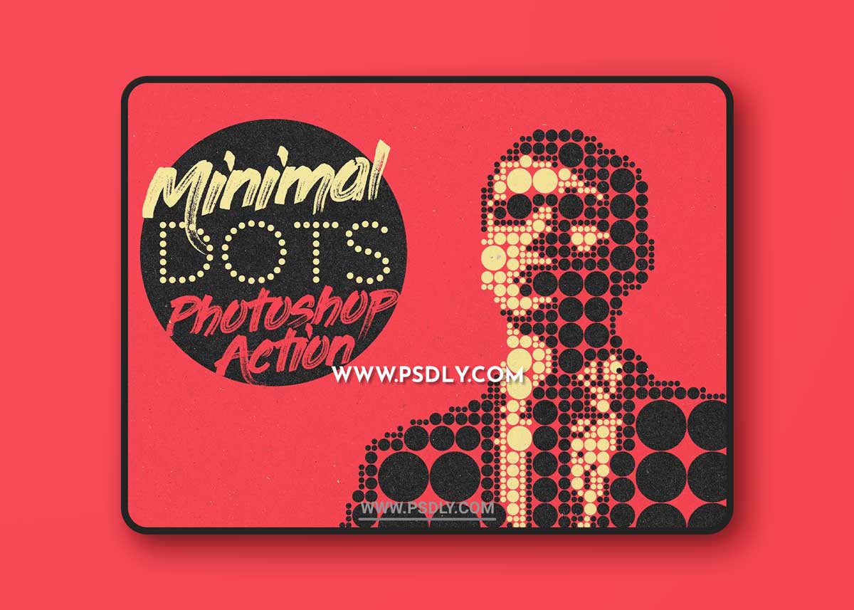 CreativeMarket - Minimal Dots Photoshop Action 4079709