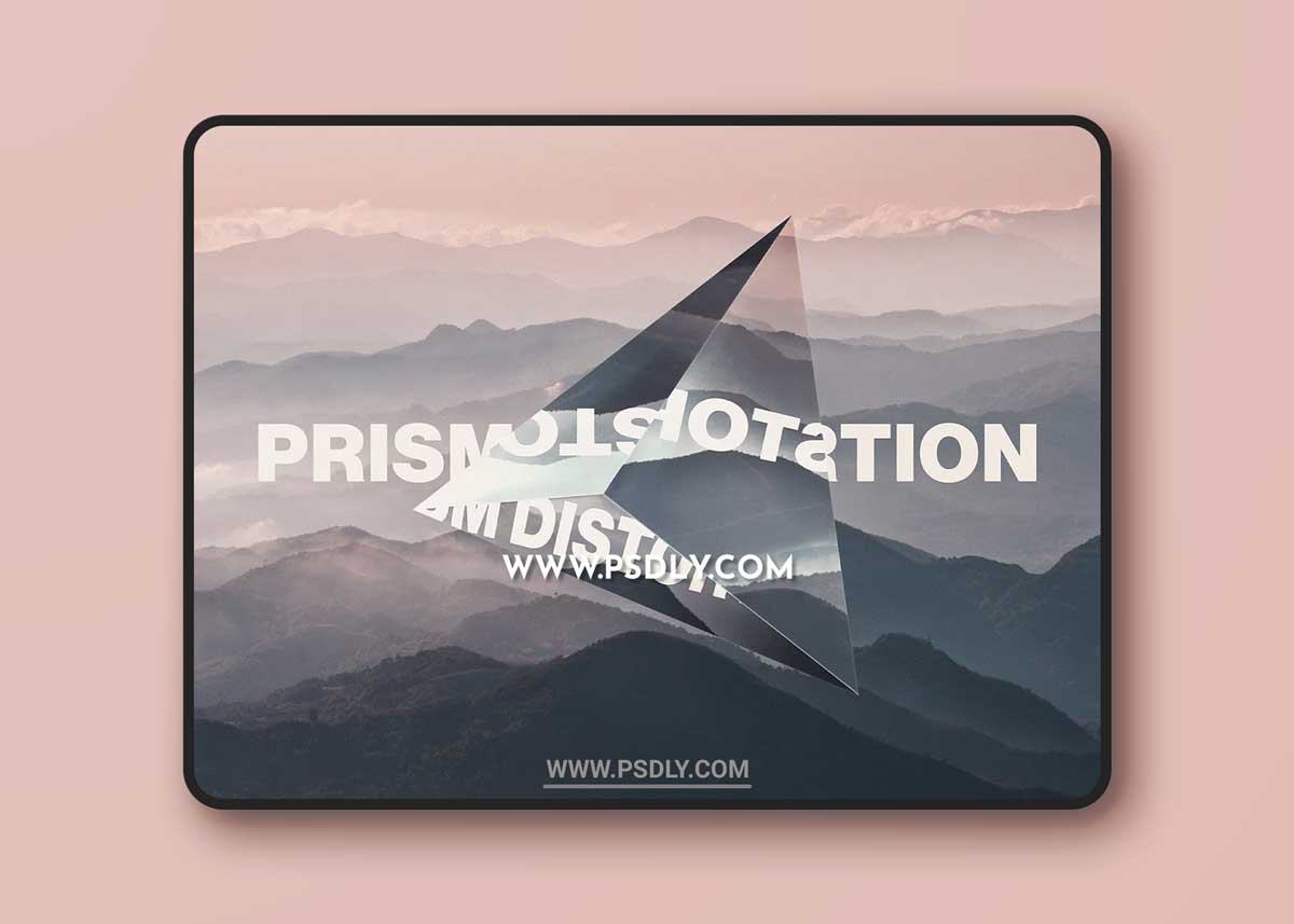 CreativeMarket - Prism Lens Distortion Photo Effect 5780459