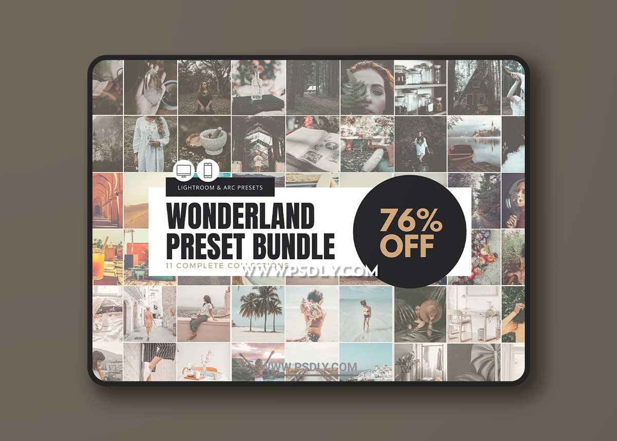 CreativeMarket - The Wonderland Preset Bundle 6333332