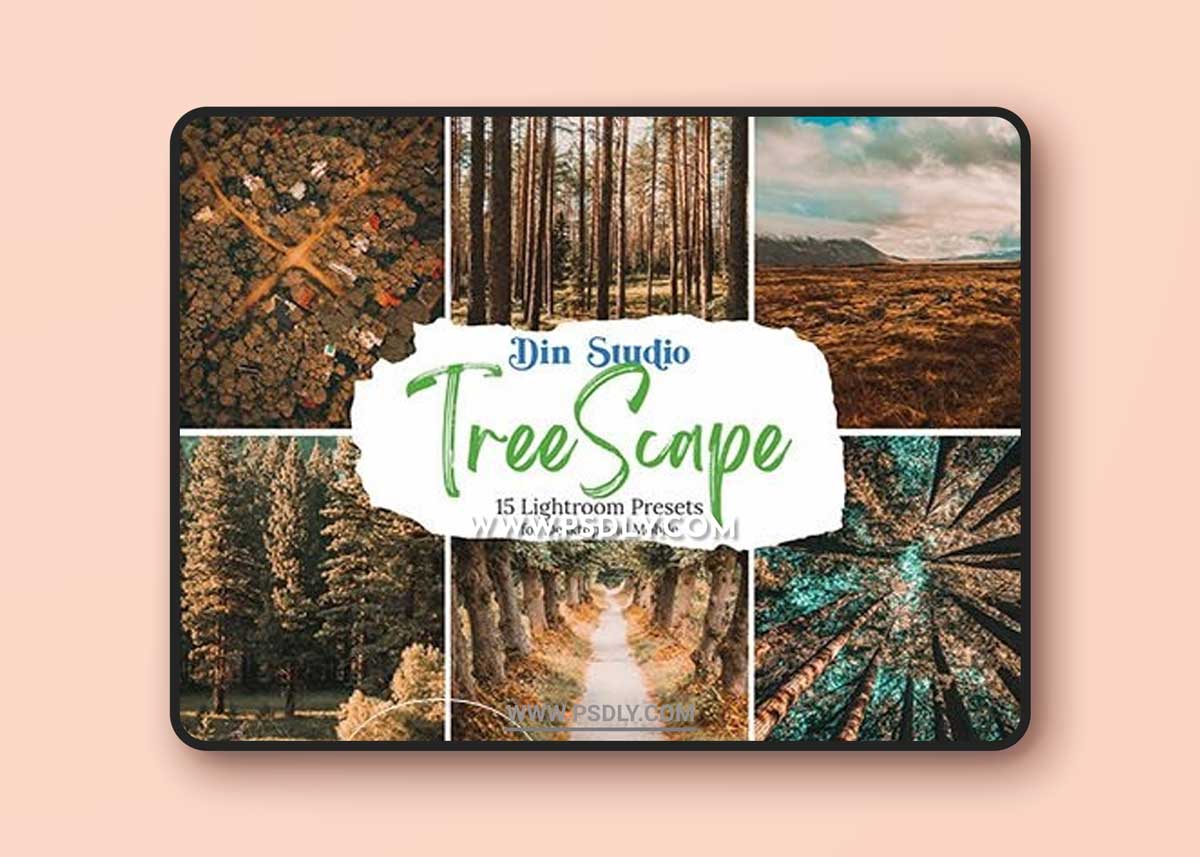 CreativeMarket - Treeescape Lightroom Presets 5480315