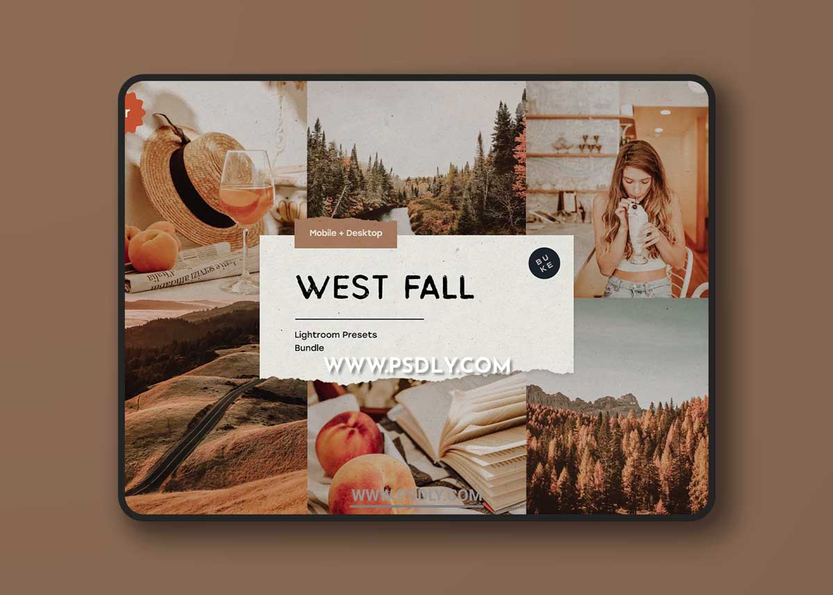 CreativeMarket - West Fall – 5 Lightroom Presets Pack 5483755
