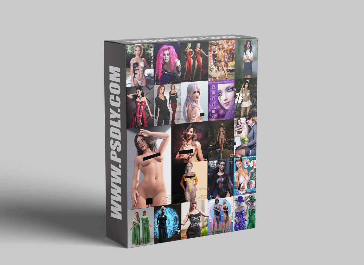 DAZ3D - POSER BUNDLE 1 OCTOBER 2021