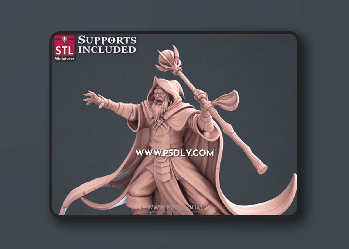 Dark Wizard Collaboration – 3D Print Model