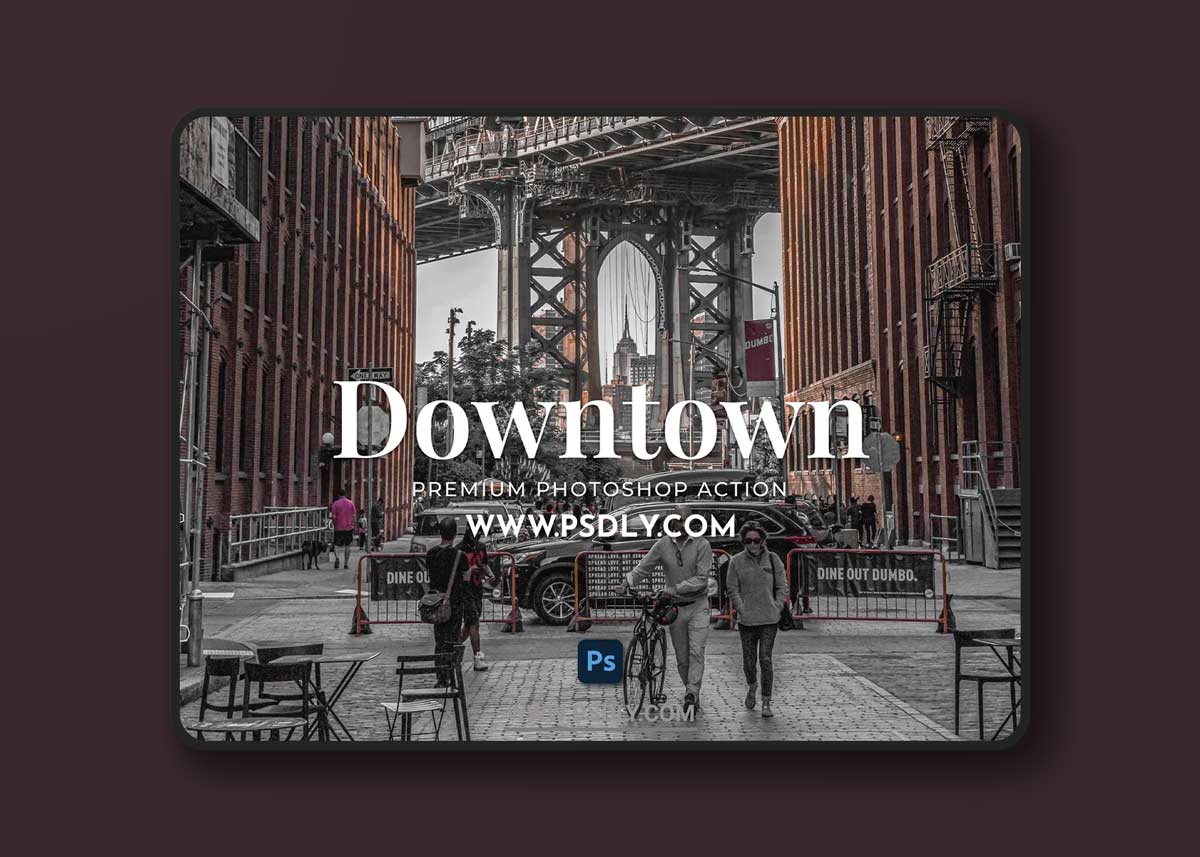 Downtown Photoshop Action