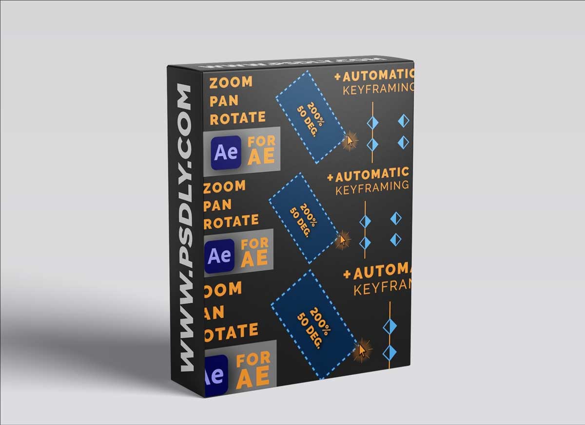 Drag Zoom Pro 1.0 for Adobe After Effects