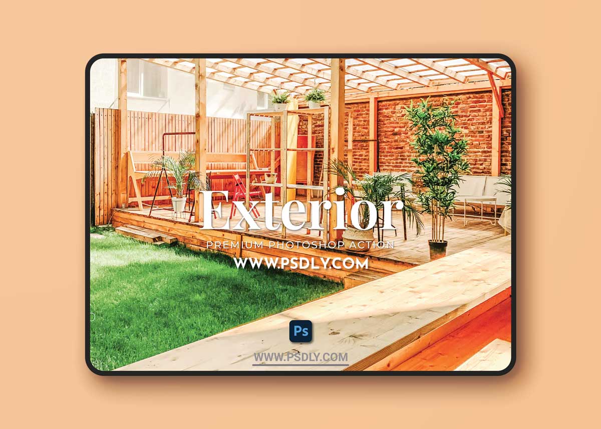 Exterior Photoshop Action