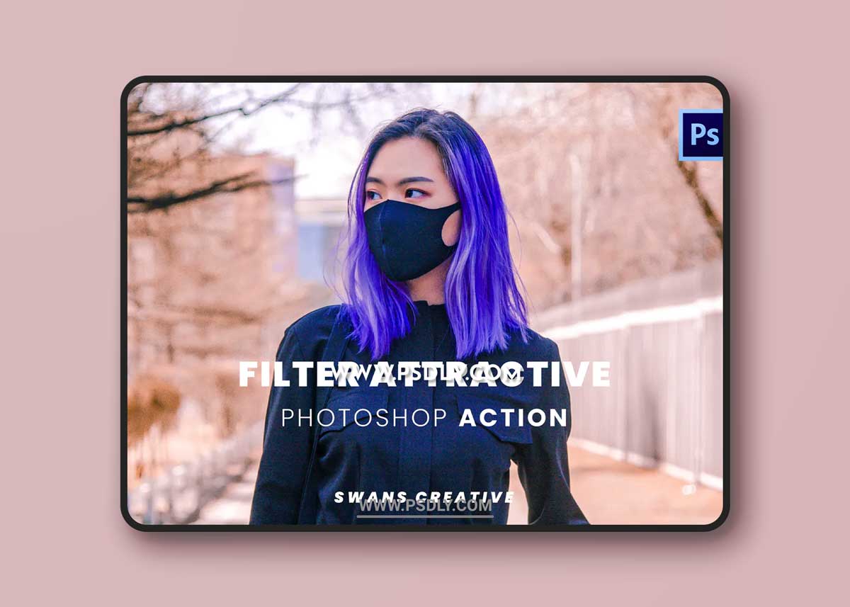 Filter Attractive Photoshop Action