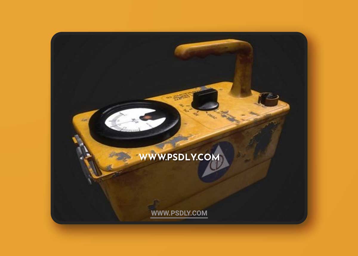 Geiger counter 3D Models