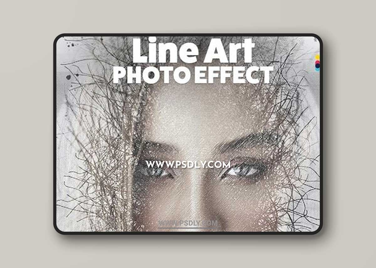 GraphicRiver - Line Art Photo Effect 33286989