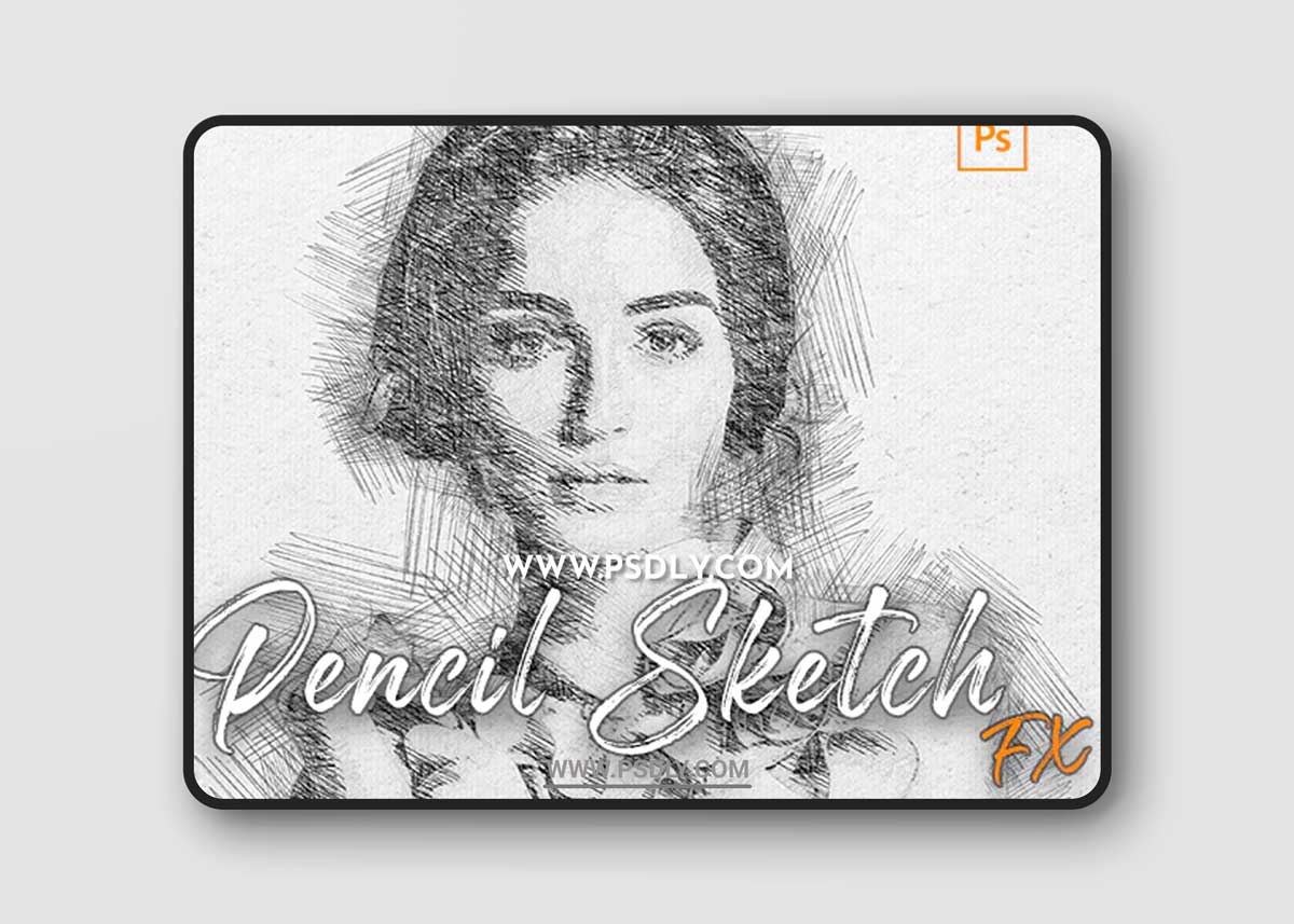 GraphicRiver - Pencil Sketch Fx - Photoshop Action 33954226