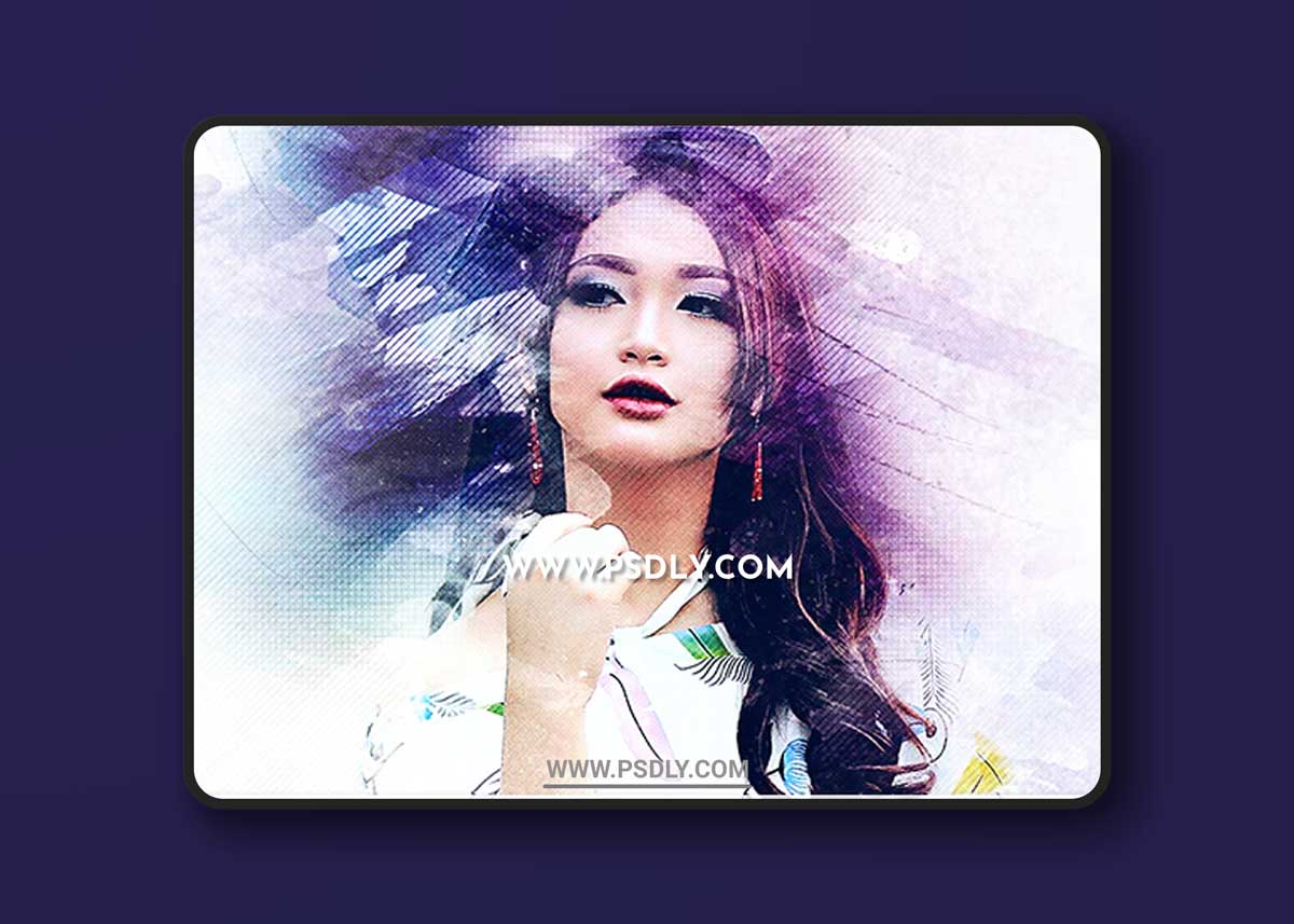 Graphicriver - MixDxign Watercolor Art | PS Action 21756885