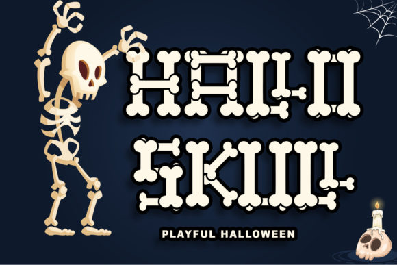 Hallo Skull Font